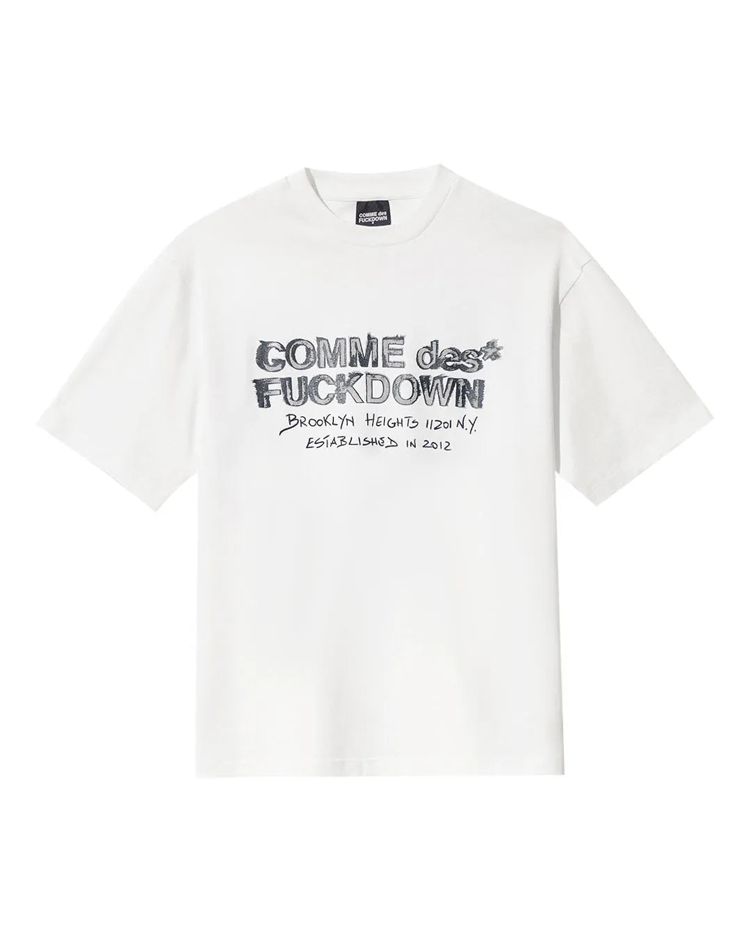 חולצה קומו דה פאק - WHITE CFABM00102