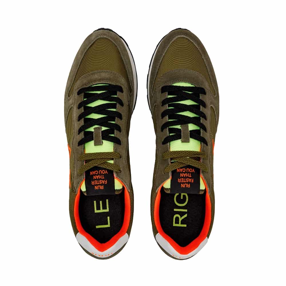 TOM FLUO - Olive Green — סניקרס לגברים