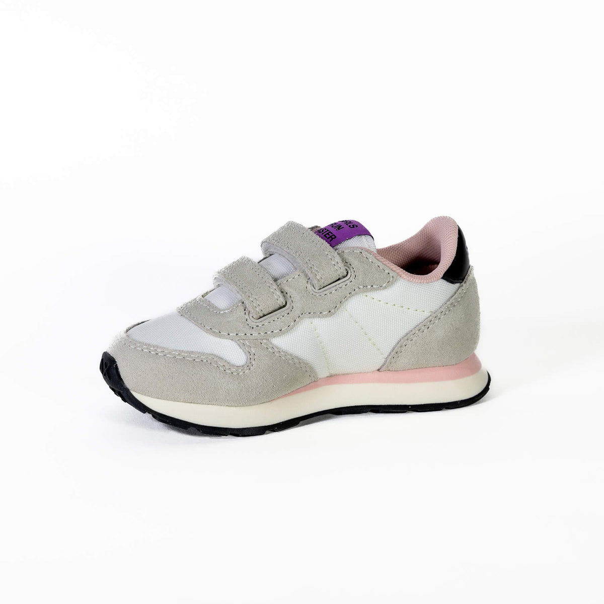 GIRL ALLY SOLID NYLON BABY - White — נעלי ילדים