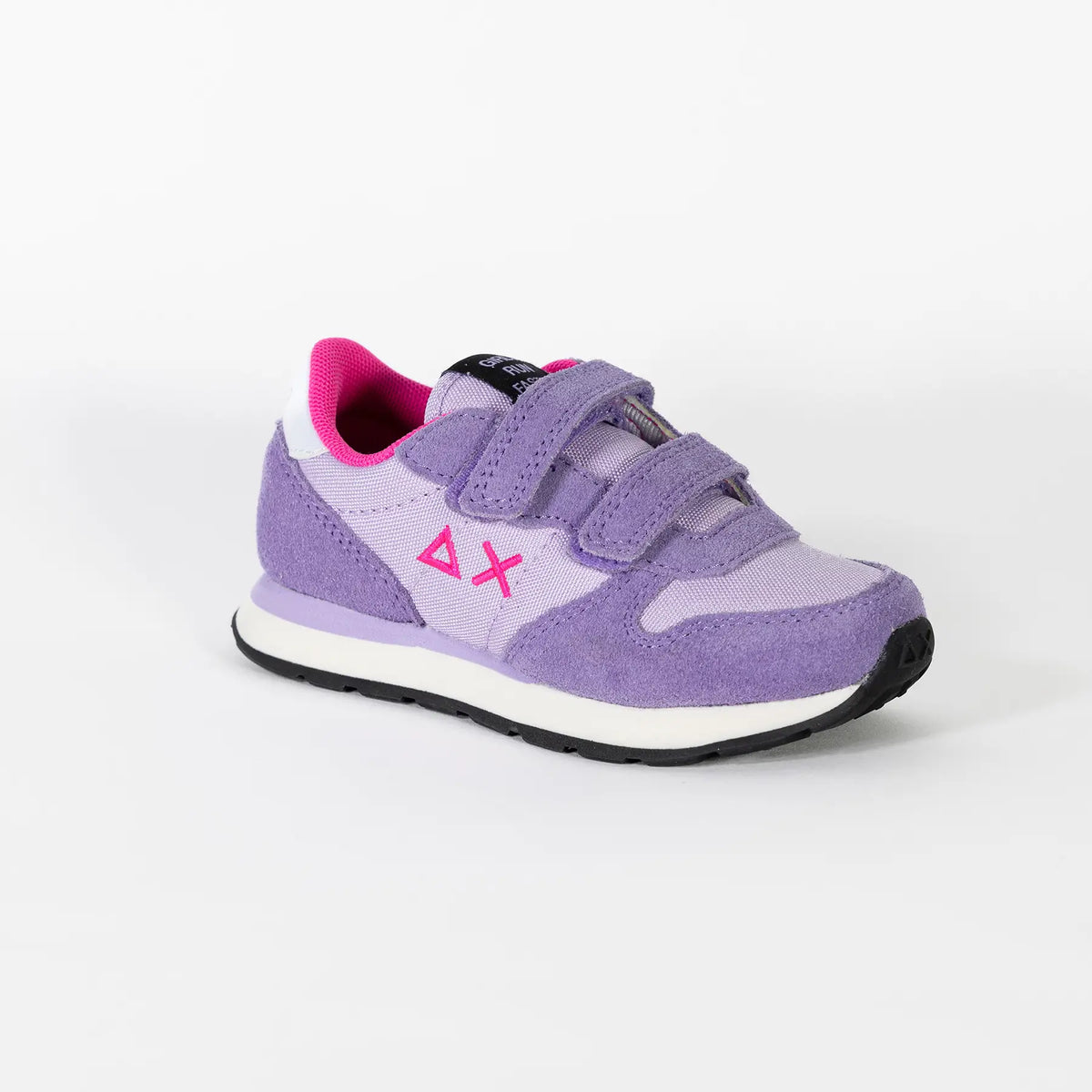 GIRL ALLY SOLID NYLON BABY - Purple — נעלי ילדים