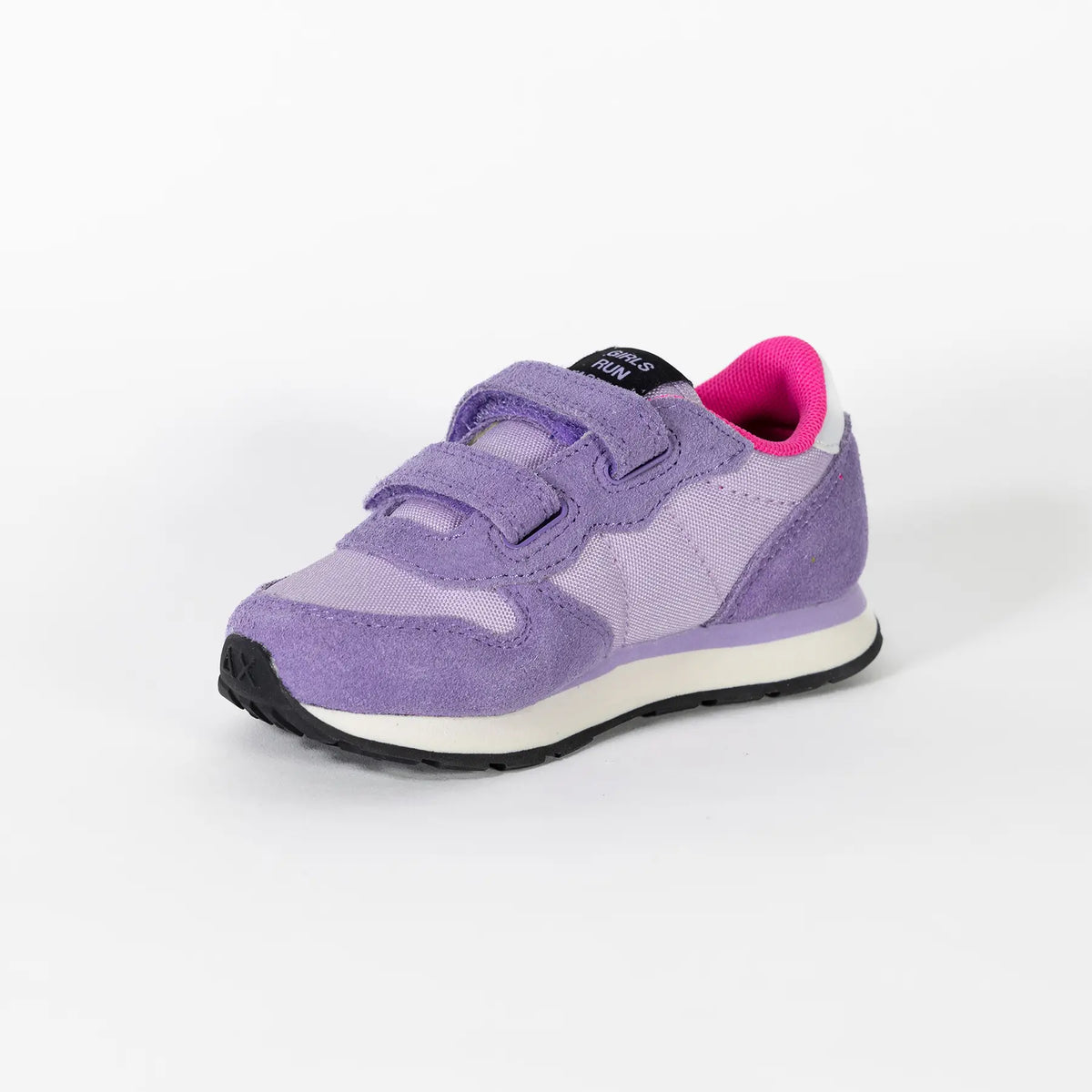 GIRL ALLY SOLID NYLON BABY - Purple — נעלי ילדים