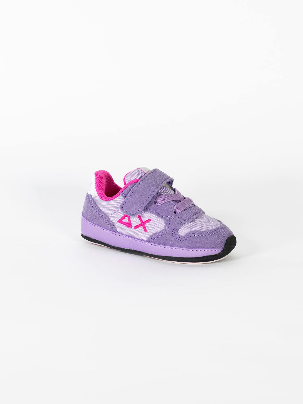 GIRL ALLY SOLID NYLON NEW BORN-LILA — נעלי ילדים — סגול