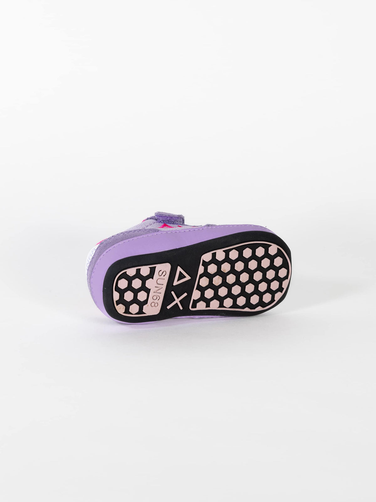 GIRL ALLY SOLID NYLON NEW BORN-LILA — נעלי ילדים — סגול