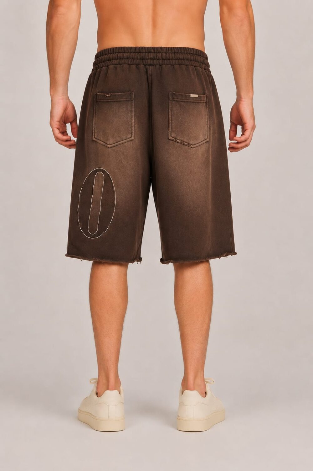 YN SHORTS SHT018 BROWN