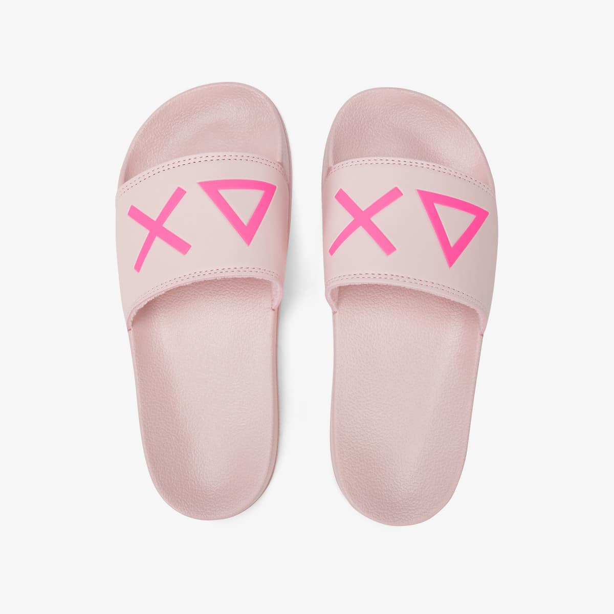 SLIPPERS LOGO PINK — כפכפים לנשים