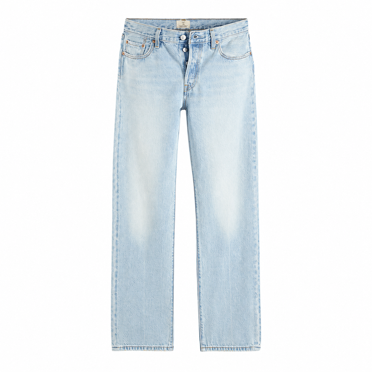 ג׳ינס Levi's A8421-0020 — חזית על רקע לבן, תמונה מעובדת על בסיס צילומי הדגם
