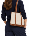 Polo Ralph Lauren 428P03085 001 — גב על דוגמנית, הדמיה המבוססת על צילומי המוצר