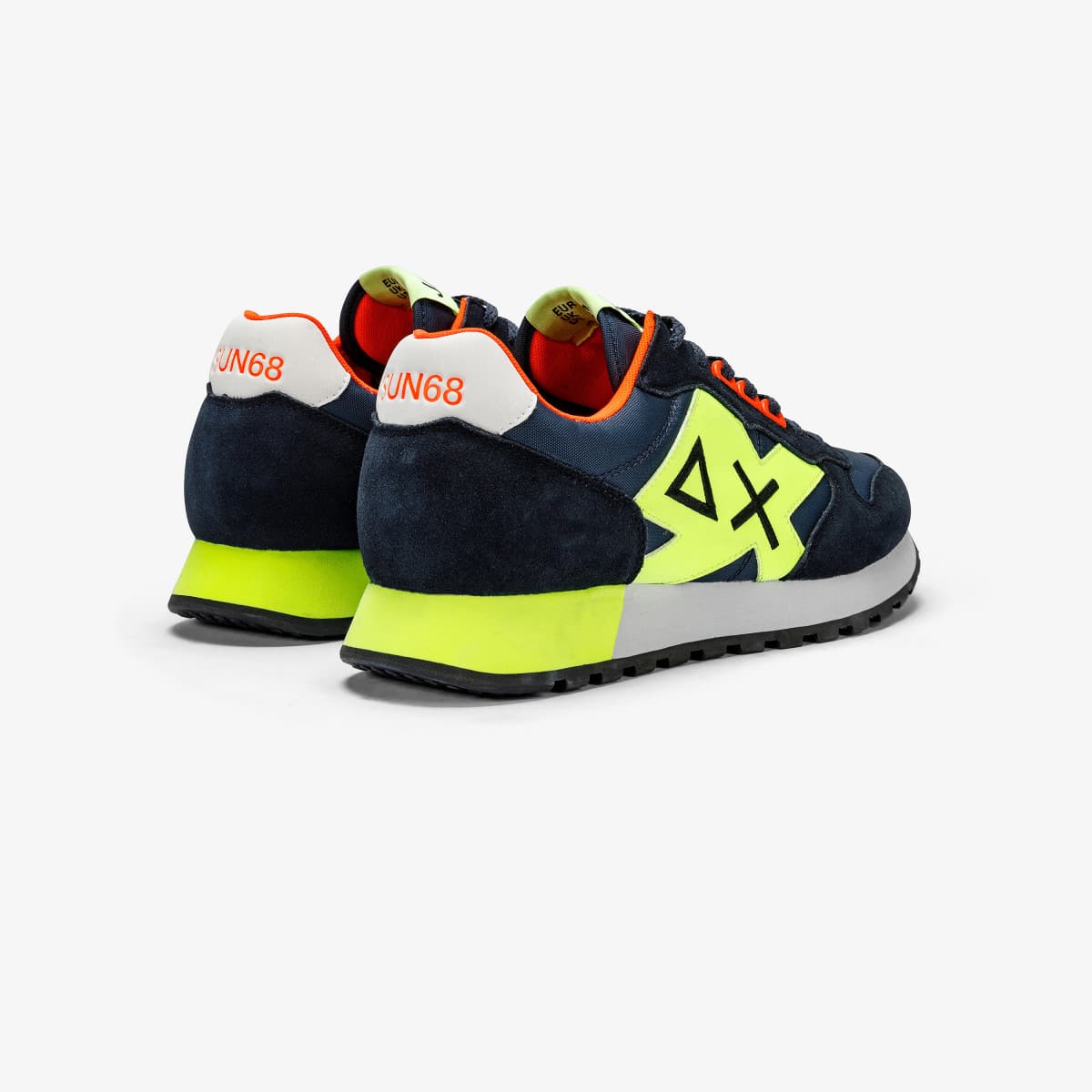 JAKI FLUO - Navy Blue — סניקרס לגברים