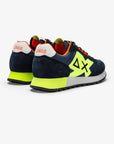 JAKI FLUO - Navy Blue — סניקרס לגברים