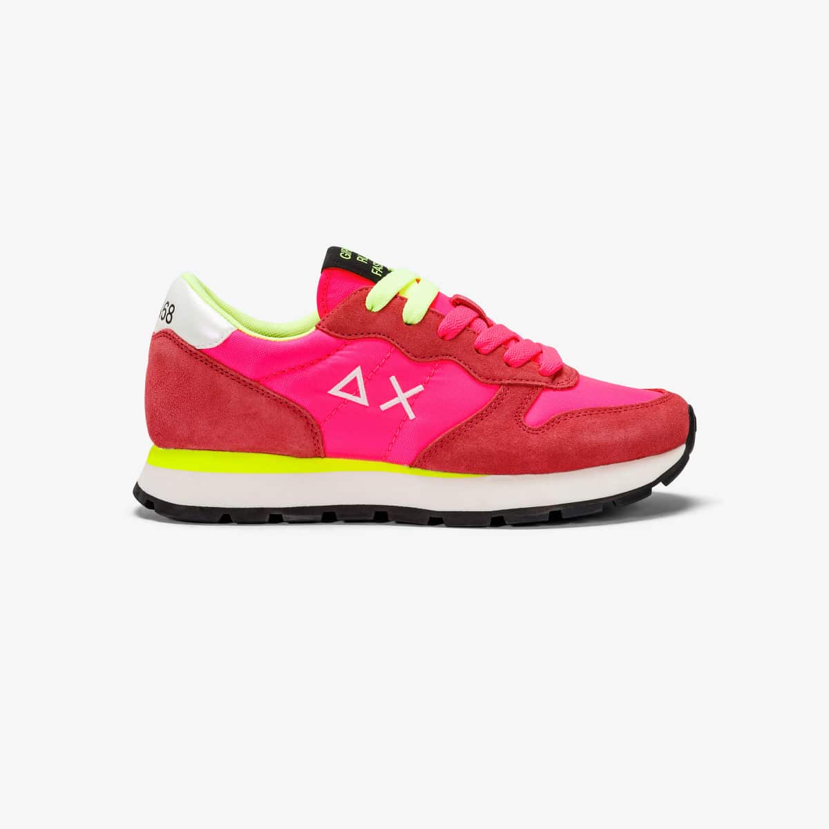 ALLY SOLID NYLON - Fuchsia — סניקרס לנשים
