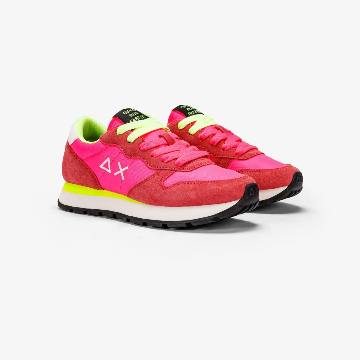 ALLY SOLID NYLON - Fuchsia — סניקרס לנשים