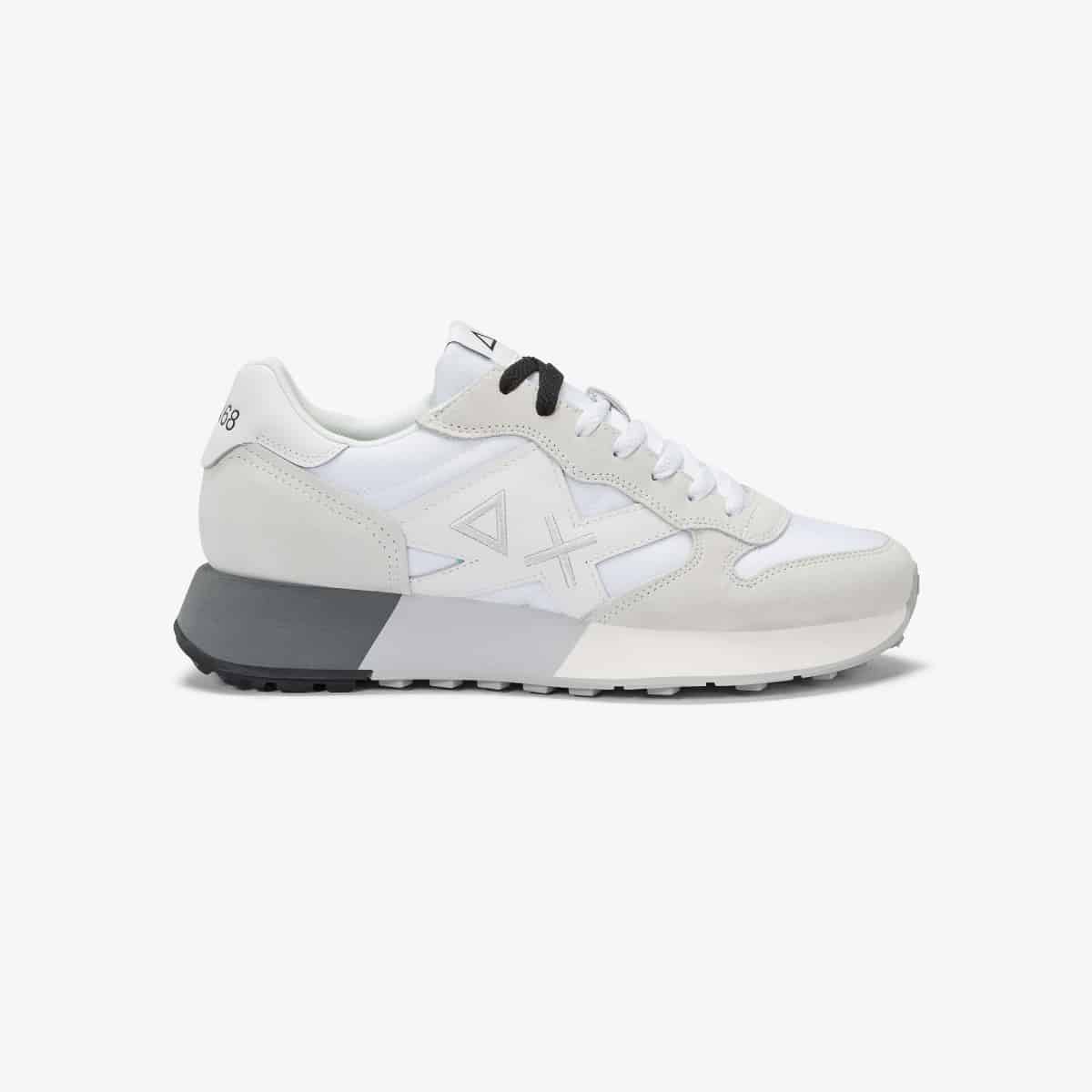 JAKI 2.0 BICOLOR BIANCO/BIANCO — סניקרס לגברים