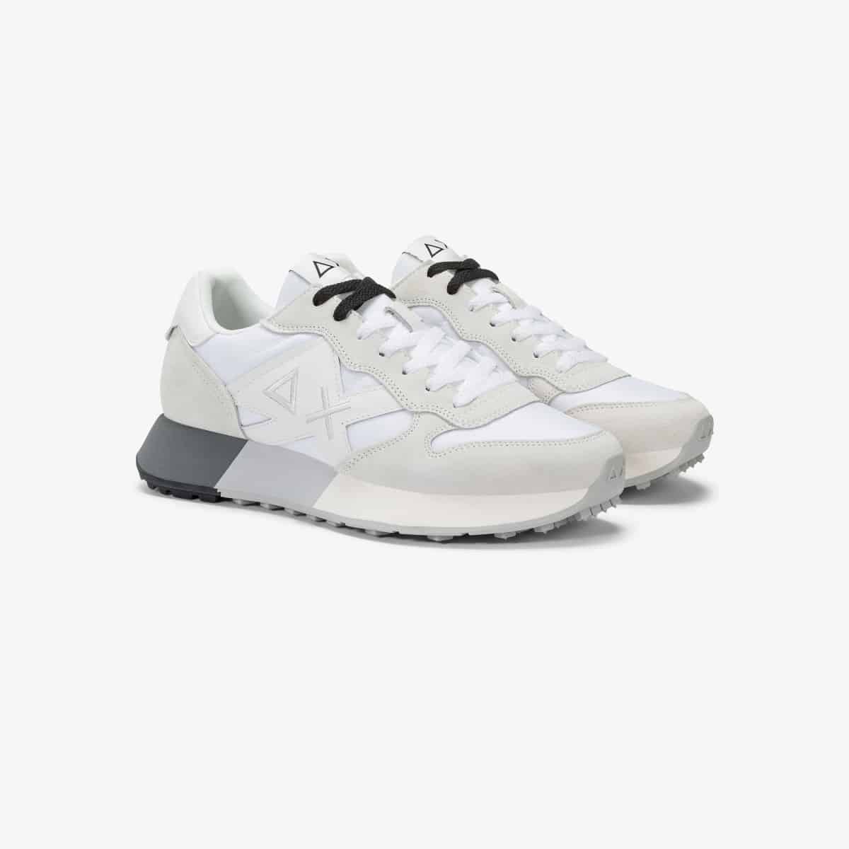 JAKI 2.0 BICOLOR BIANCO/BIANCO — סניקרס לגברים