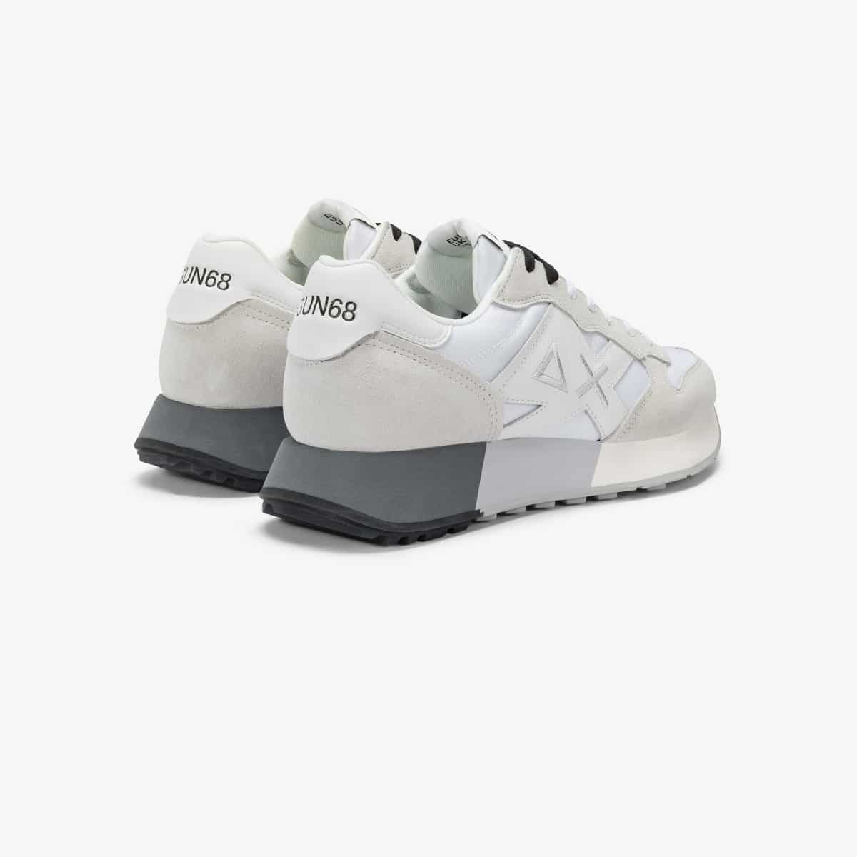 JAKI 2.0 BICOLOR BIANCO/BIANCO — סניקרס לגברים