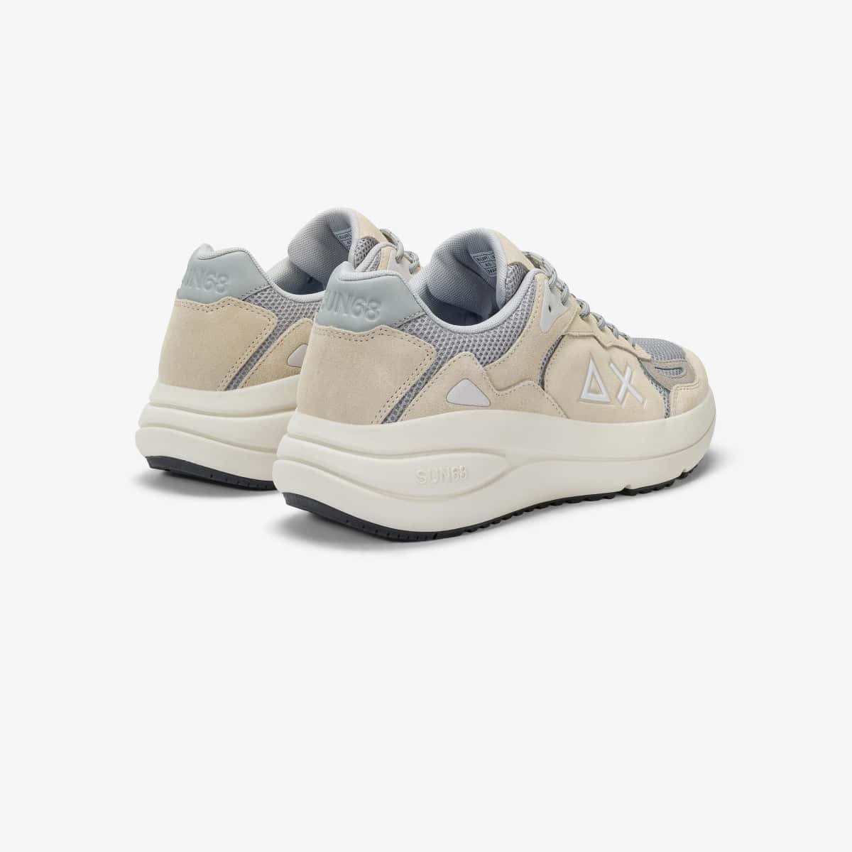 JUPITER SUEDE BIANCO PANNA — סניקרס לגברים