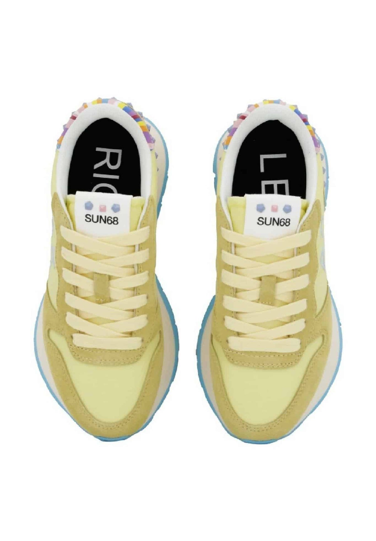 ALLY STUDS YELLOW — סניקרס לנשים