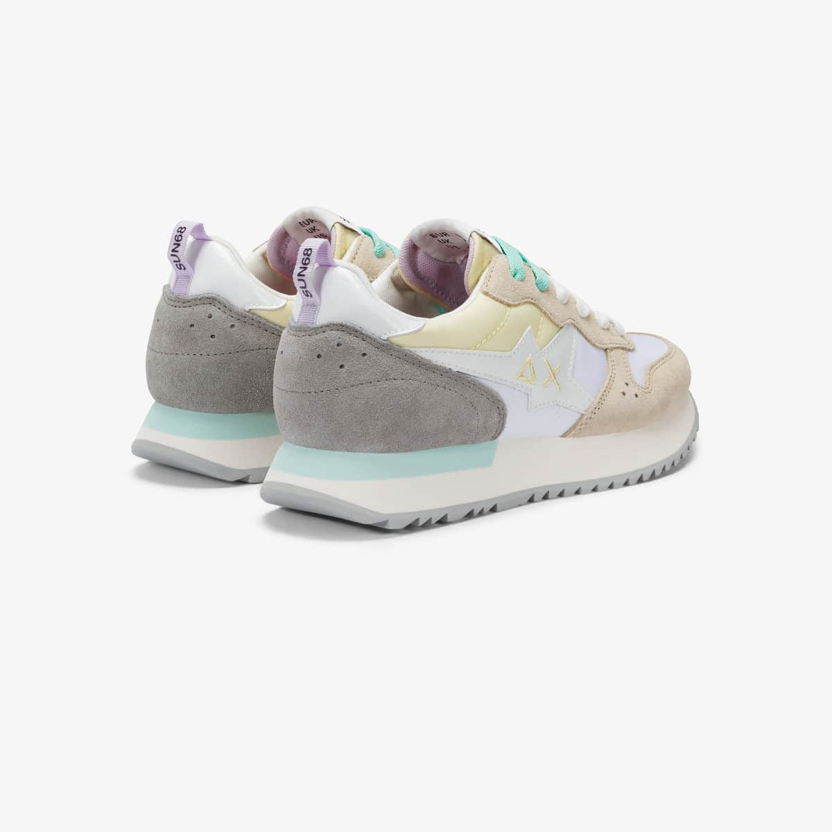STARGIRL MULTICOLOR OFF WHITE — סניקרס לנשים