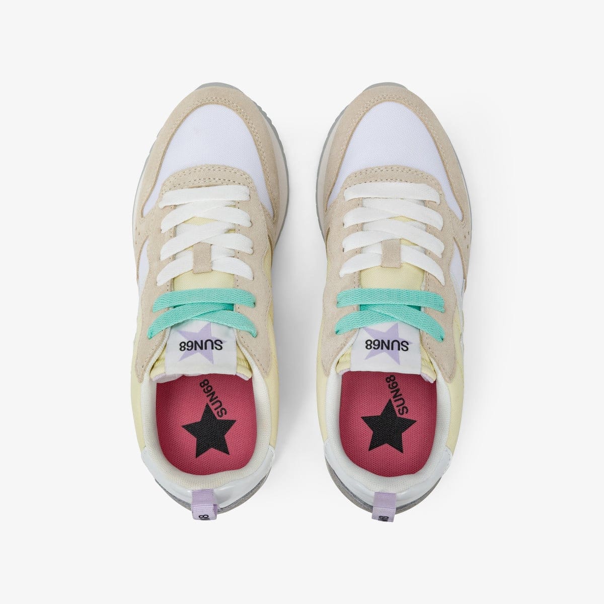 STARGIRL MULTICOLOR OFF WHITE — סניקרס לנשים