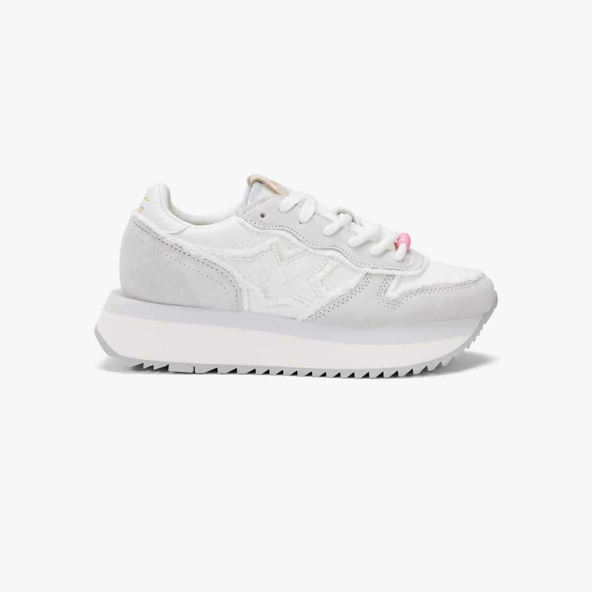 BIG STARGIRL CANVAS OFF WHITE — סניקרס לנשים