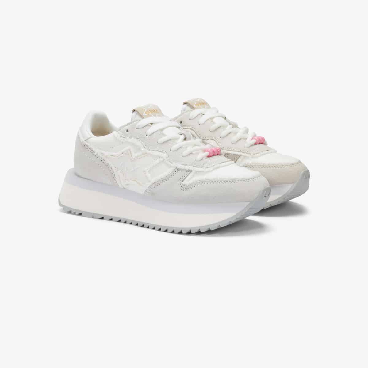 BIG STARGIRL CANVAS OFF WHITE — סניקרס לנשים