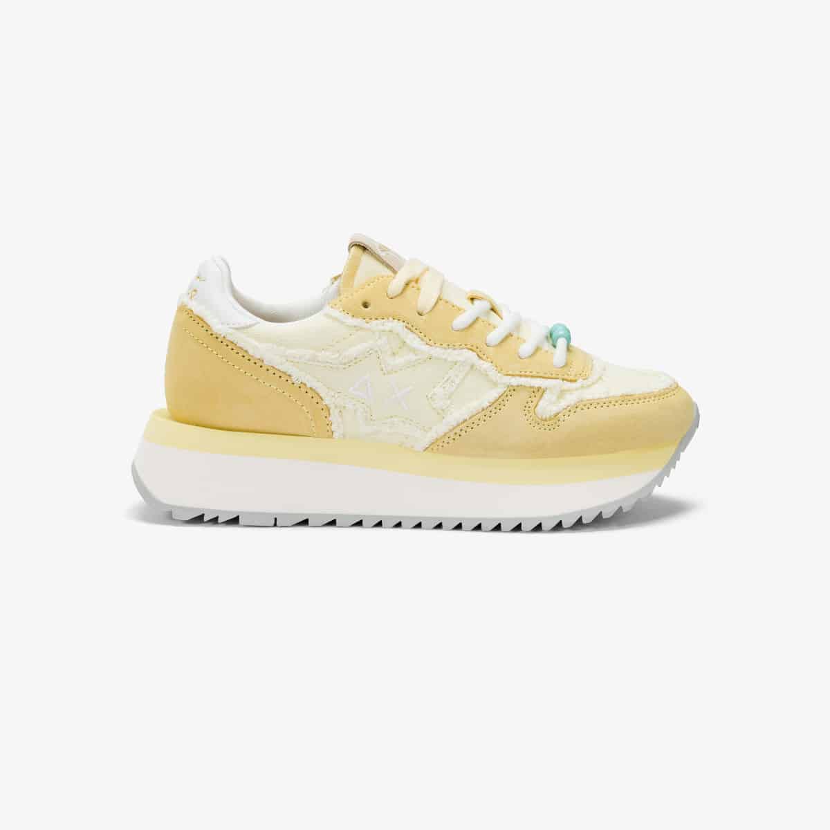 BIG STARGIRL CANVAS LEMON — סניקרס לנשים