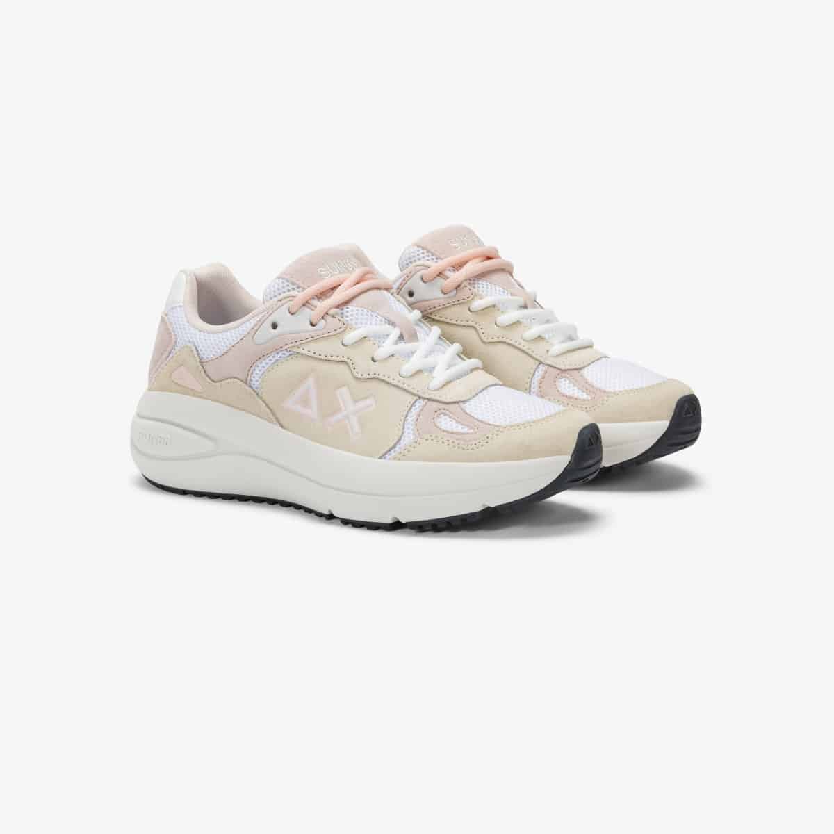 VENUS SUEDE OFF WHITE — סניקרס לנשים