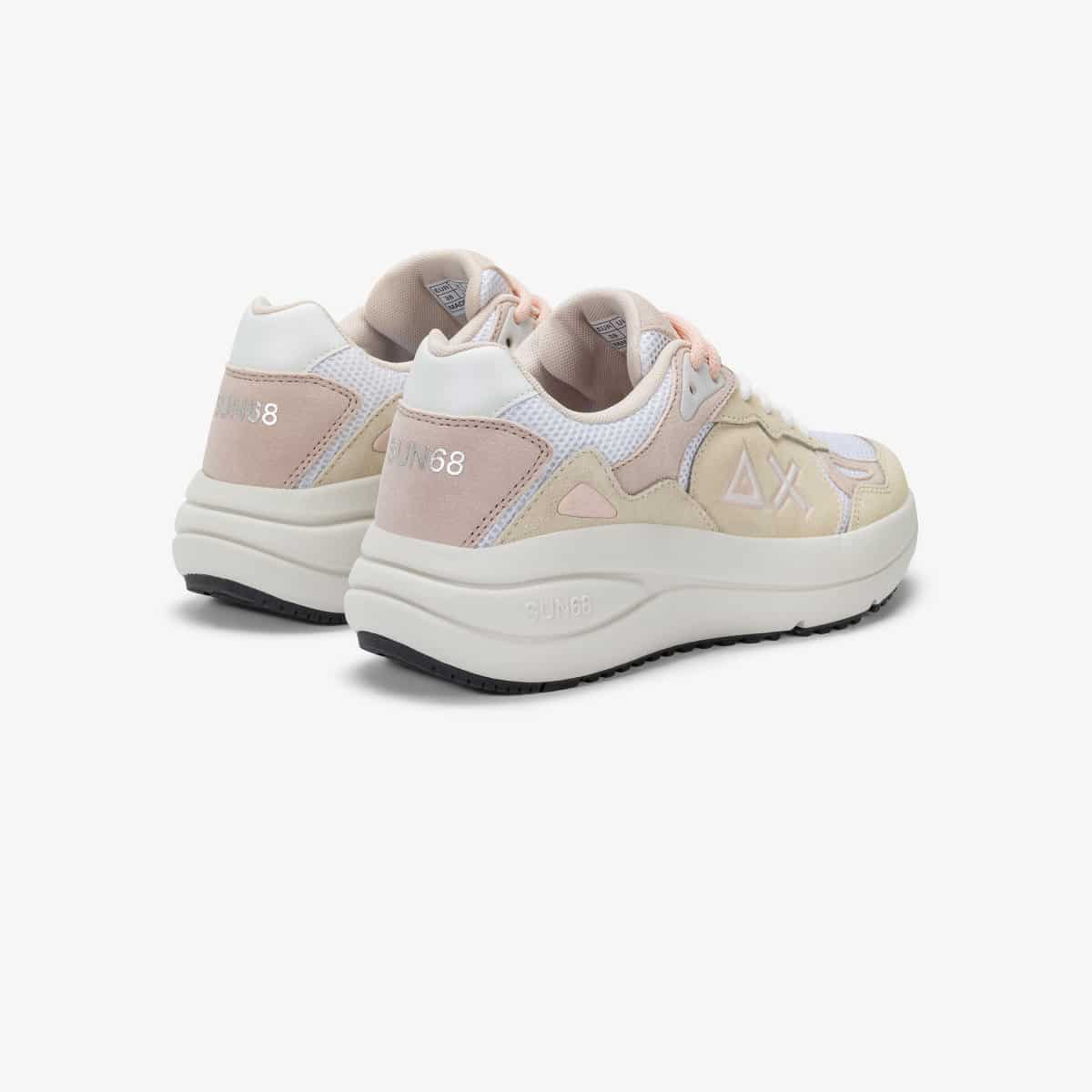 VENUS SUEDE OFF WHITE — סניקרס לנשים