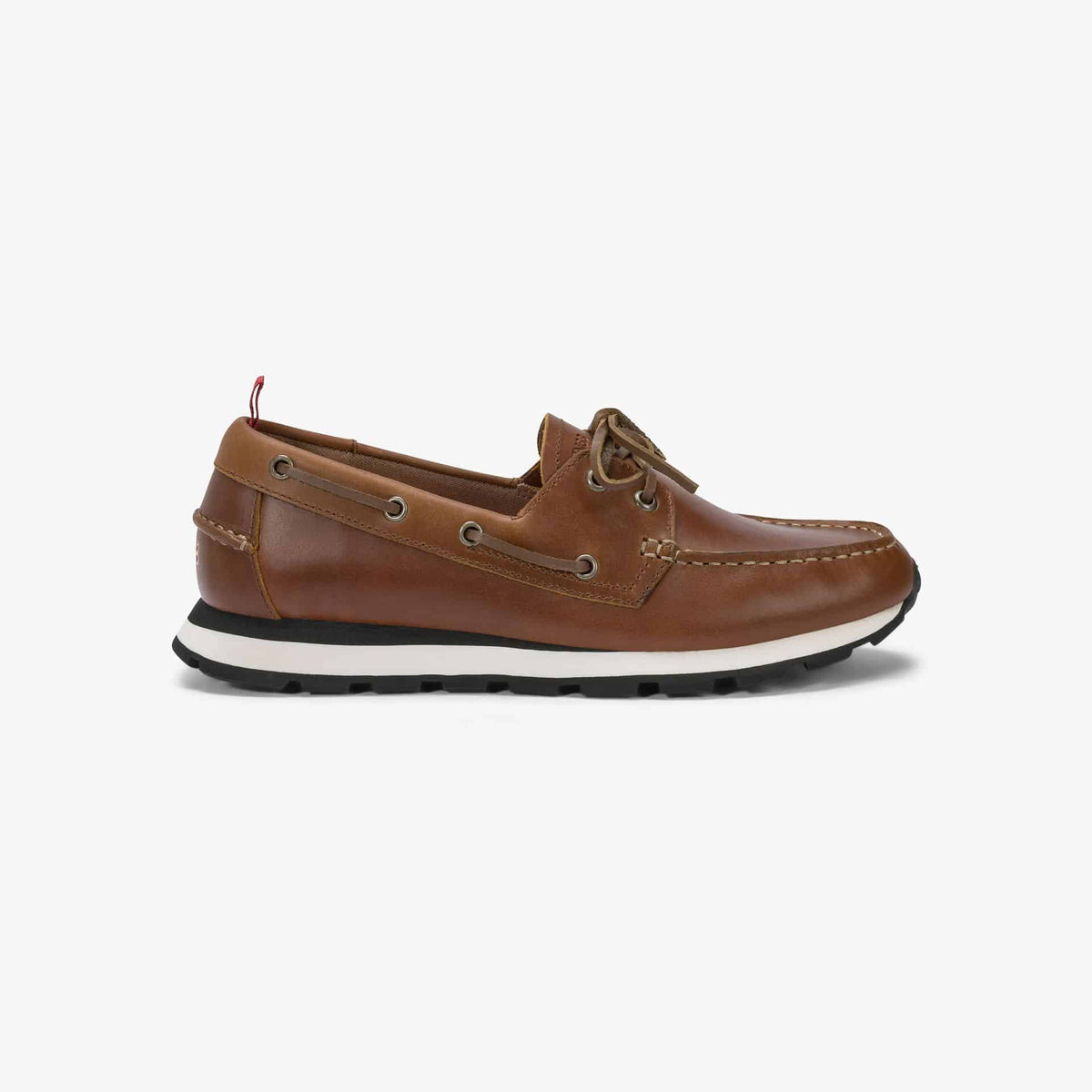 TOM BARCA LEATHER - BROWN — מוקסין לגברים