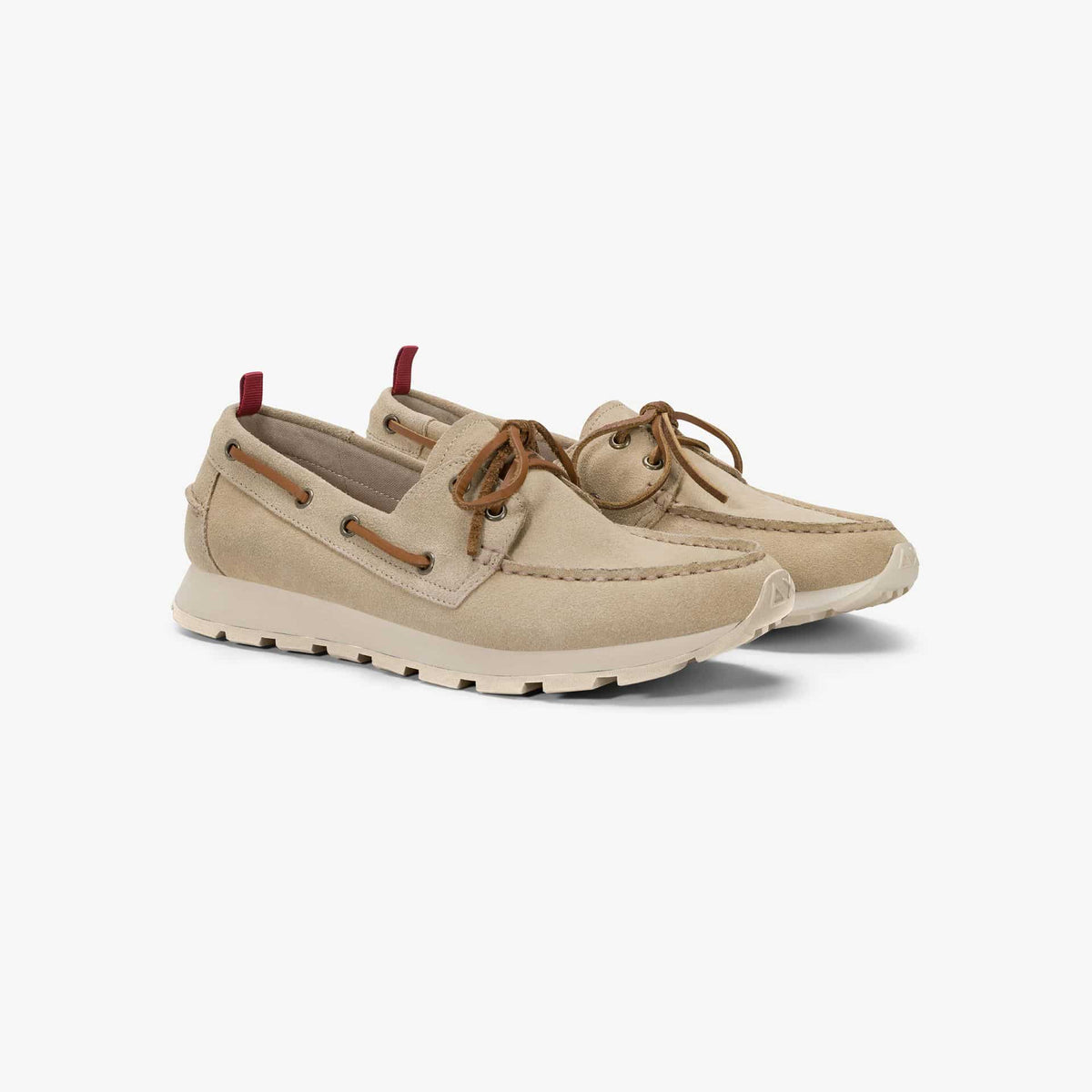 TOM BARCA SUEDE - BEIGE — מוקסין לגברים