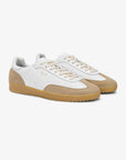 CALIFORNIA SUN LEATHER - WHITE/BEIGE — סניקרס לגברים