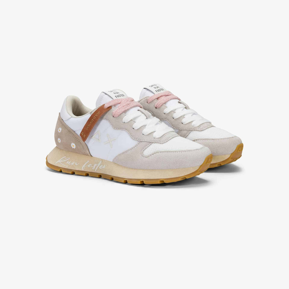 ALLY VINTAGE SNEAKER - OFF WHITE — סניקרס לנשים