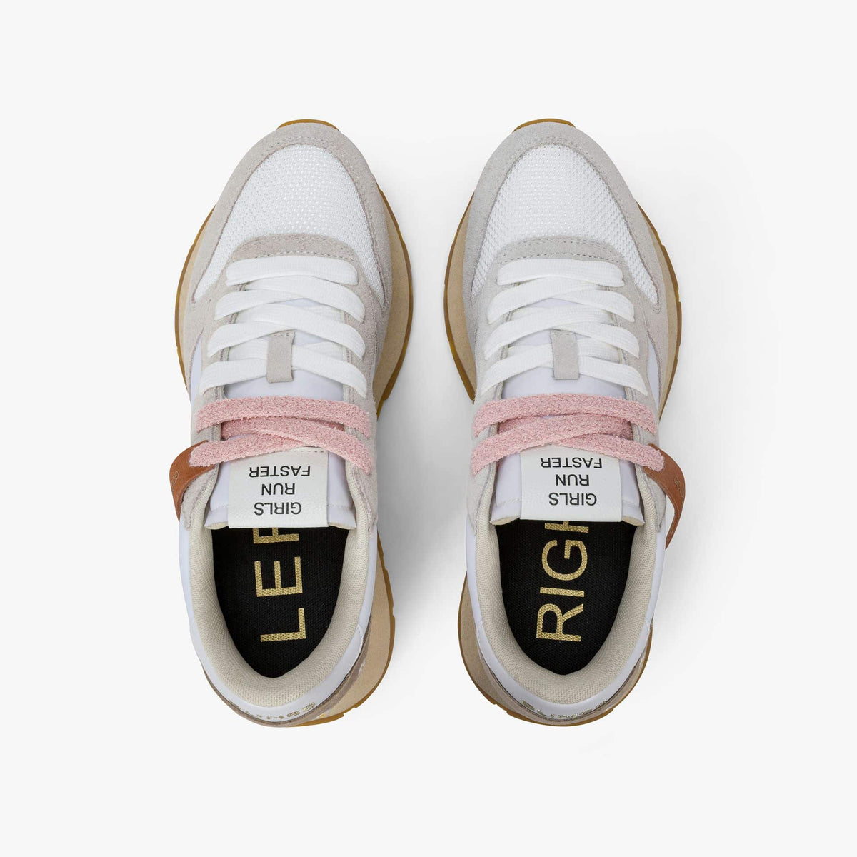 ALLY VINTAGE SNEAKER - OFF WHITE — סניקרס לנשים