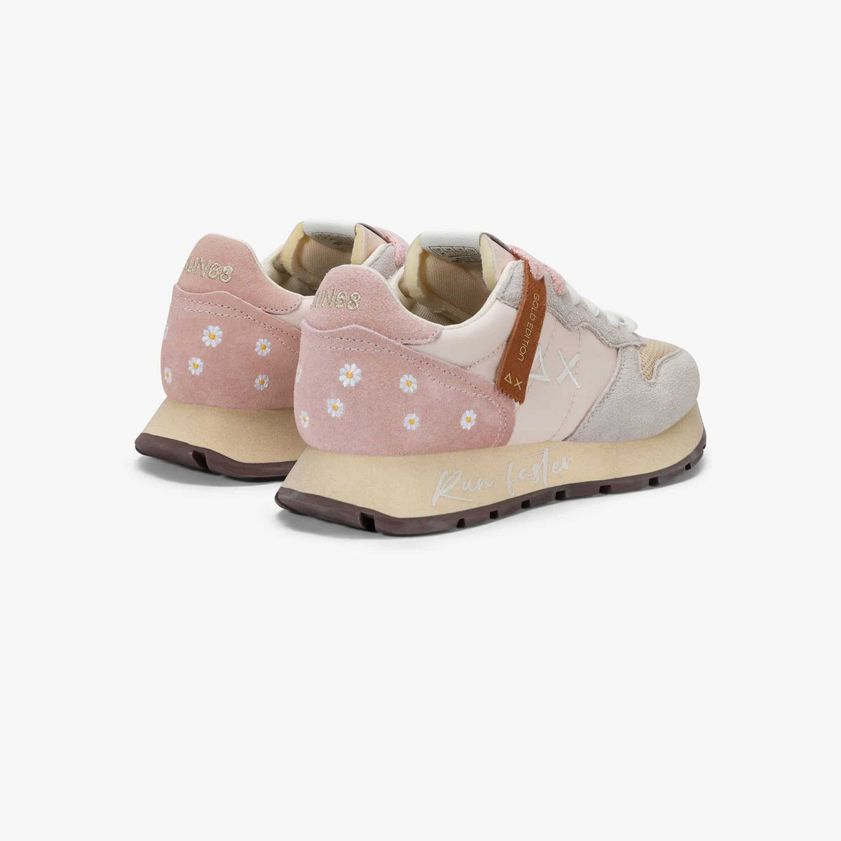 ALLY VINTAGE SNEAKER - PORCELAIN PINK — סניקרס לנשים
