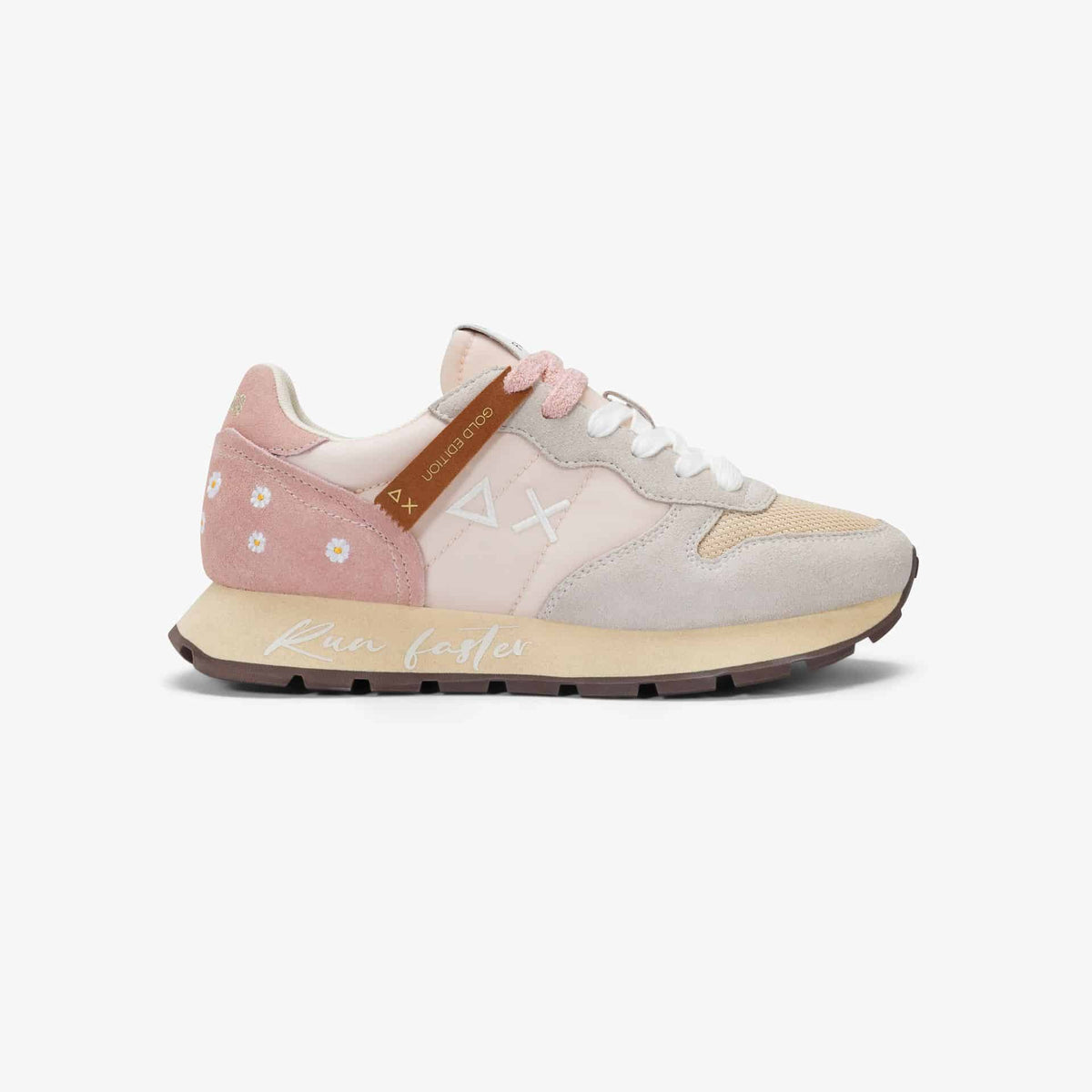 ALLY VINTAGE SNEAKER - PORCELAIN PINK — סניקרס לנשים
