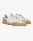CALIFORNIA LEATHER - WHITE / BEIGE — סניקרס לנשים