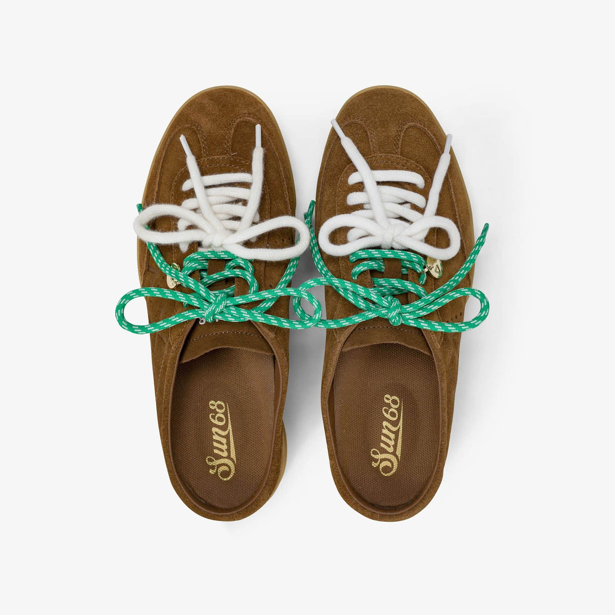 CALIFORNIA SUN SUEDE SABOT - FOX BROWN — כפכפים לנשים