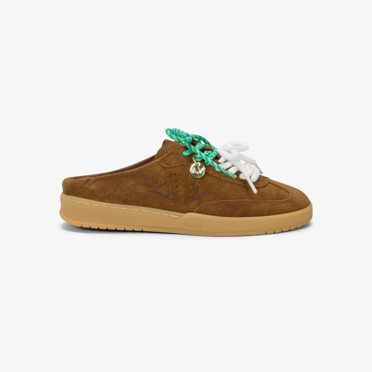 CALIFORNIA SUN SUEDE SABOT - FOX BROWN — כפכפים לנשים