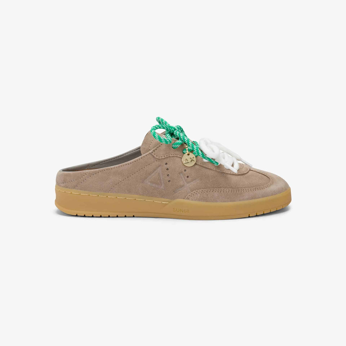 CALIFORNIA SUN SUEDE SABOT - STONE GREY — כפכפים לנשים