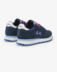 ALLY SOLID NYLON - Blue — סניקרס לנשים