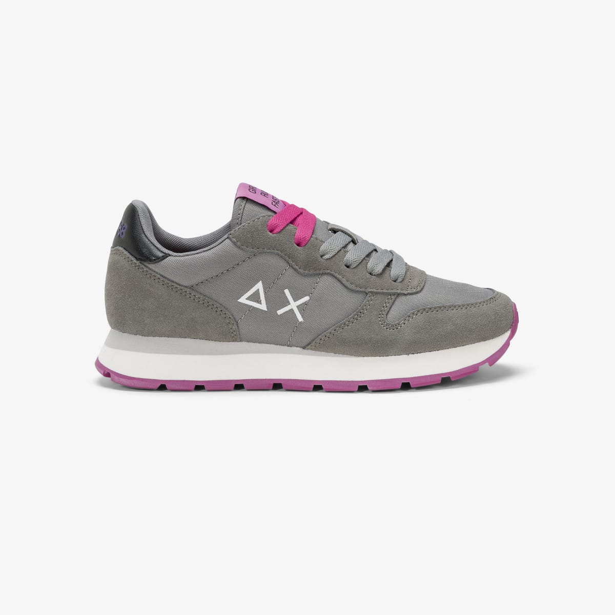 ALLY SOLID NYLON - Light Gray — סניקרס לנשים