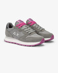 ALLY SOLID NYLON - Light Gray — סניקרס לנשים