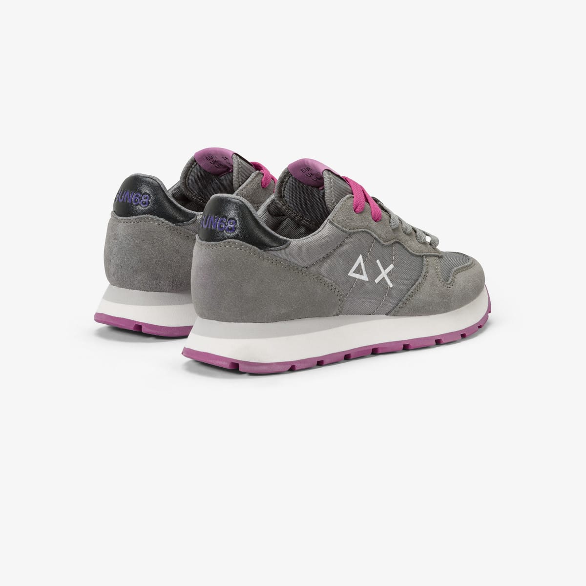 ALLY SOLID NYLON - Light Gray — סניקרס לנשים