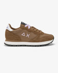 ALLY SOLID NYLON - Dark brown — סניקרס לנשים