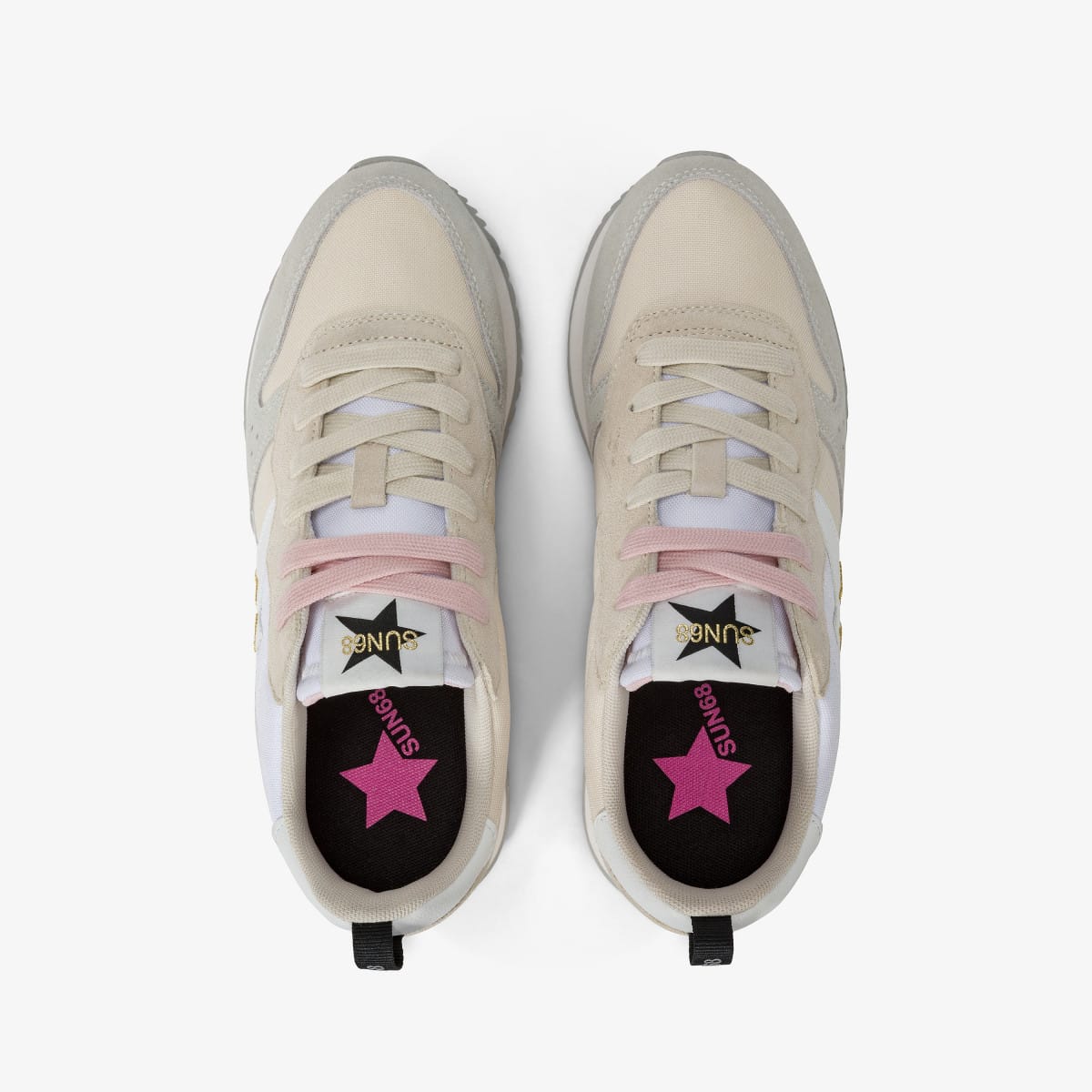 STARGIRL MULTICOLOR - White — סניקרס לנשים