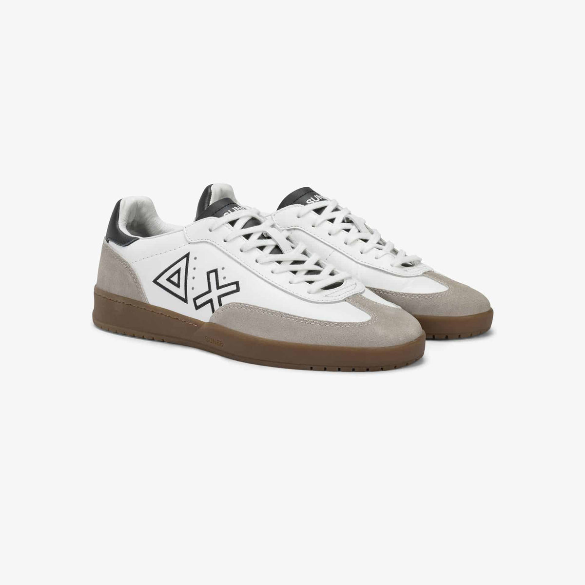CALIFORNIA SUN LEATHER - White — סניקרס לגברים