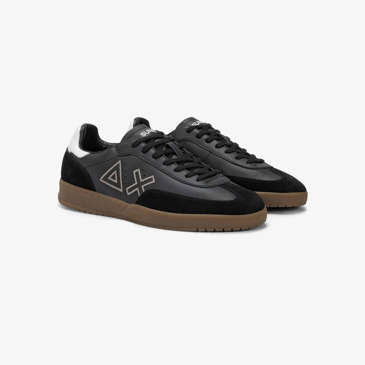 CALIFORNIA SUN LEATHER - Black — סניקרס לגברים