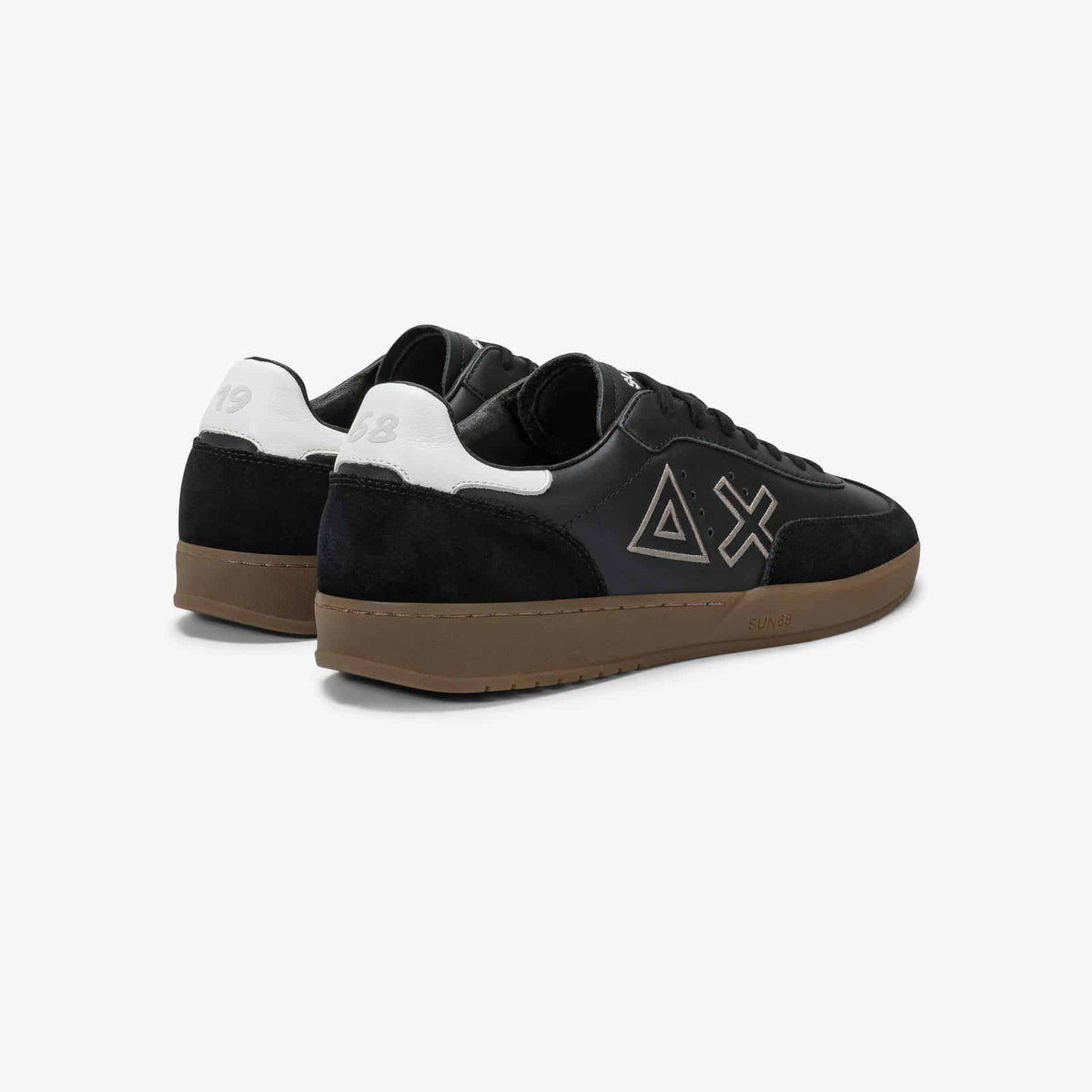 CALIFORNIA SUN LEATHER - Black — סניקרס לגברים