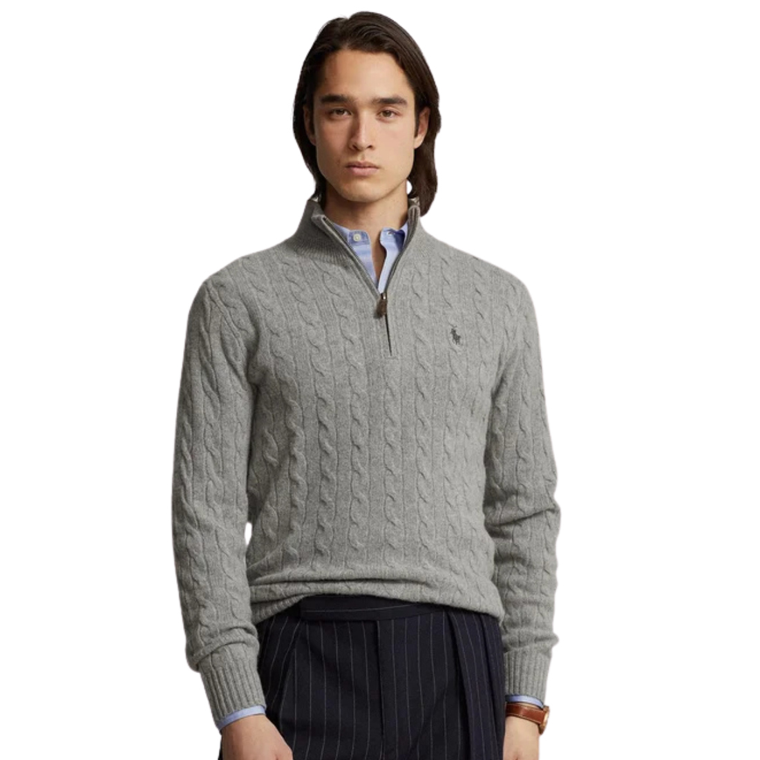710810841 002 LSDRIVERHZPP LONG SLEEVE SWEATER