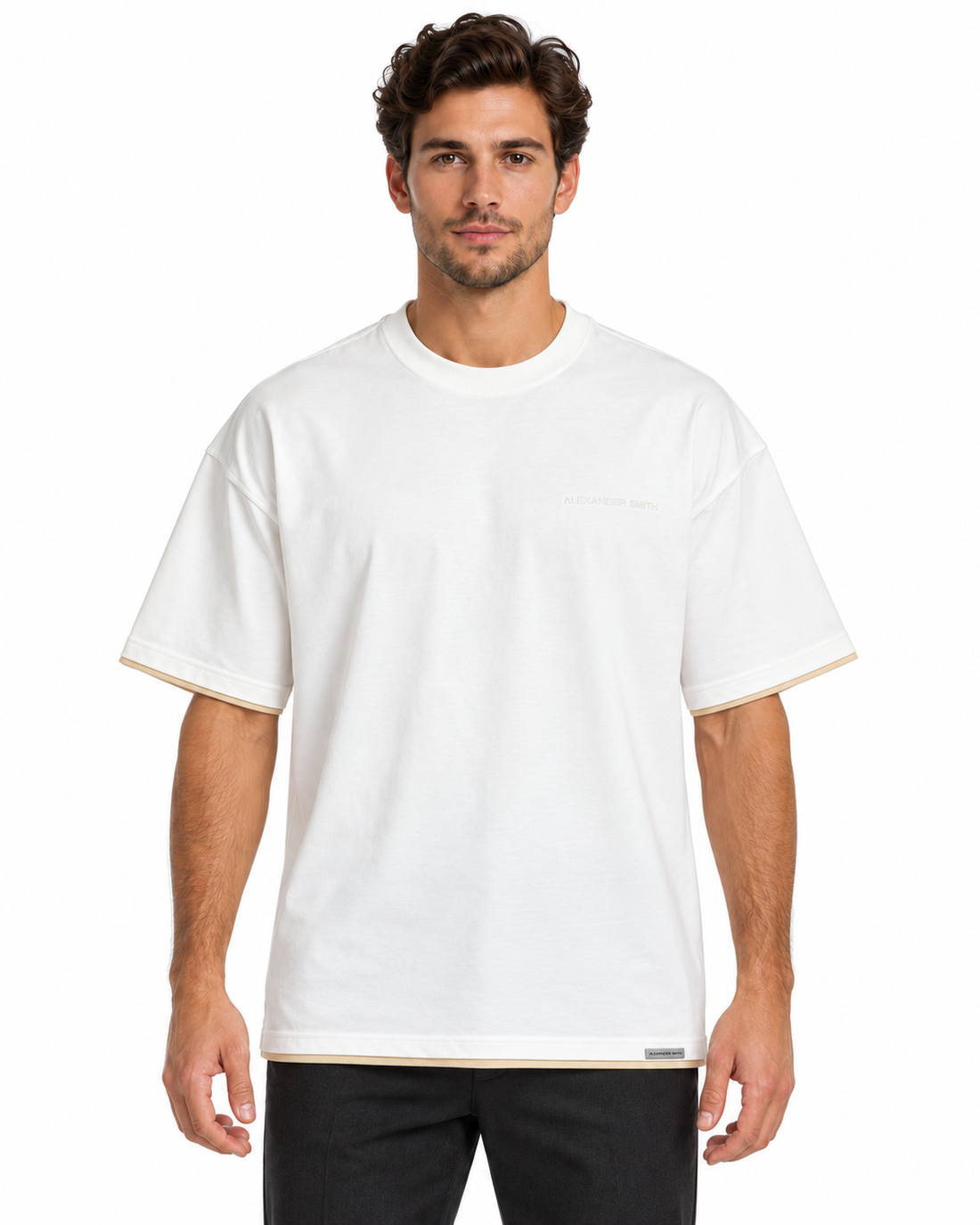 OVERSIZE T SHIRT AS262MT24-100 WHITE