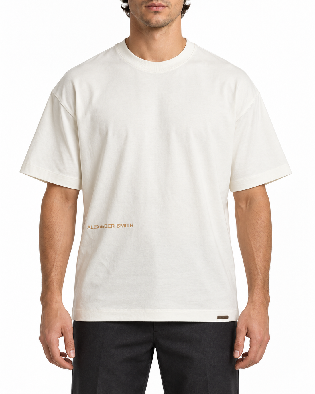 OVERSIZE T SHIRT AS261MT09-100 WHITE